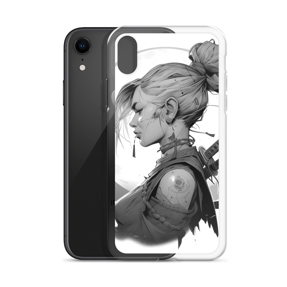 Clear Case for iPhone® Samurai Girl 11