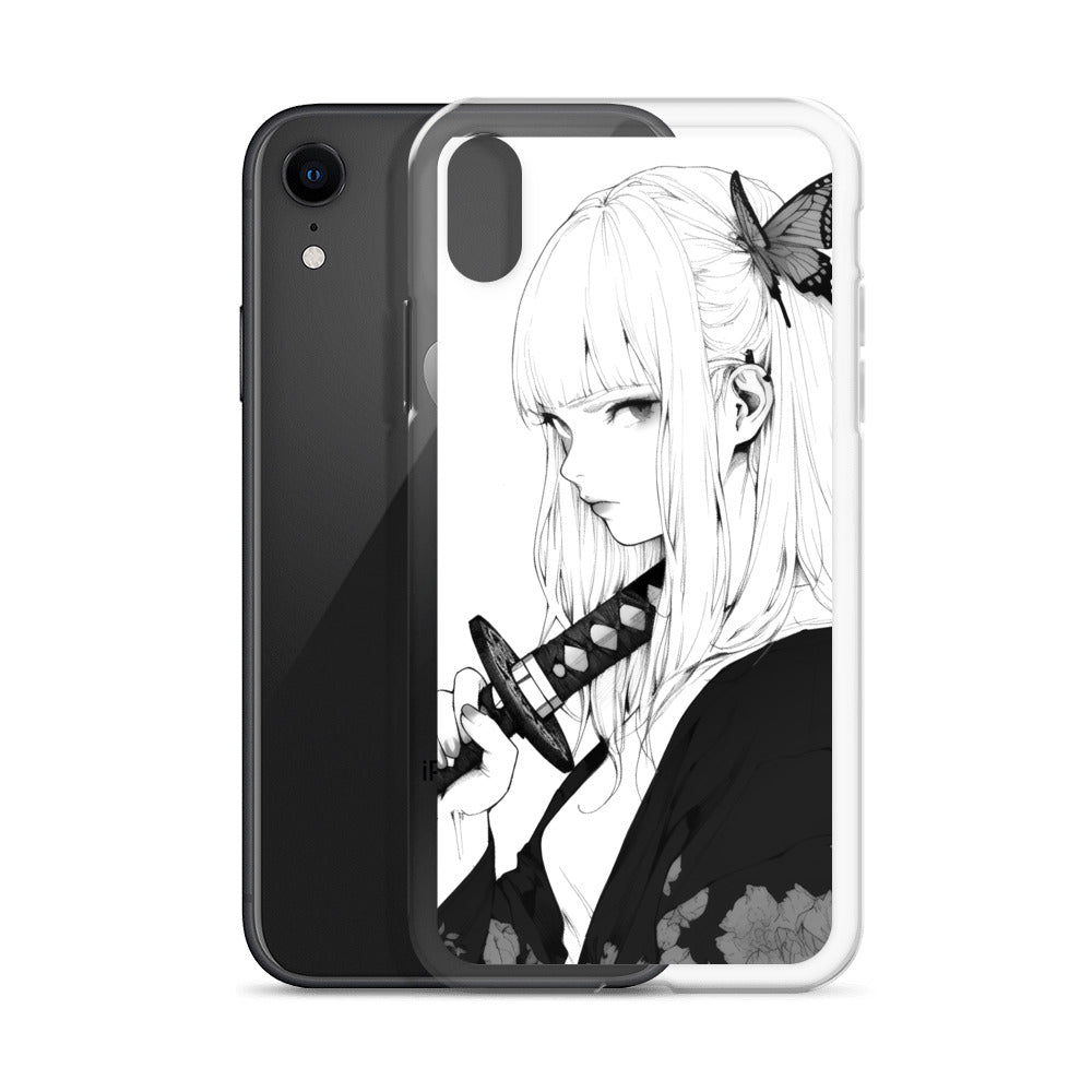 Clear Case for iPhone® Samurai Girl 10