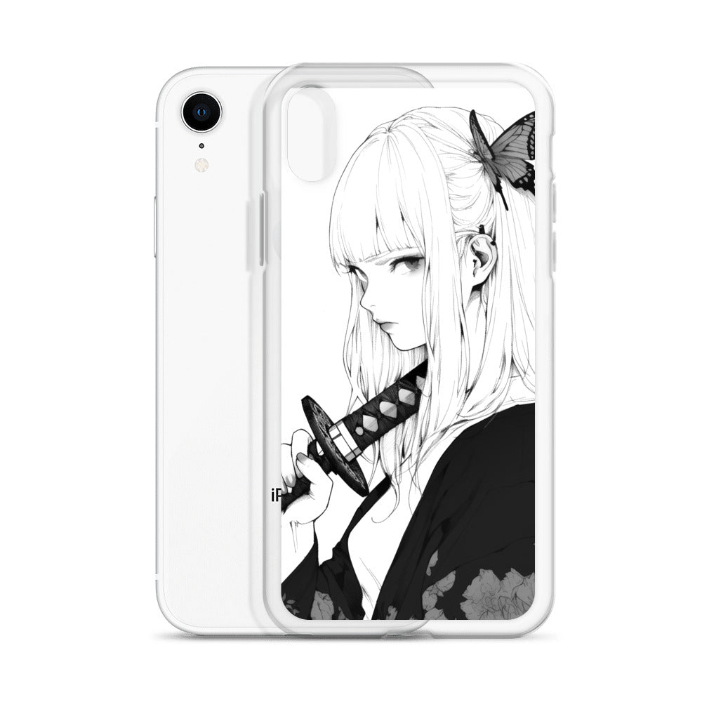 Clear Case for iPhone® Samurai Girl 10