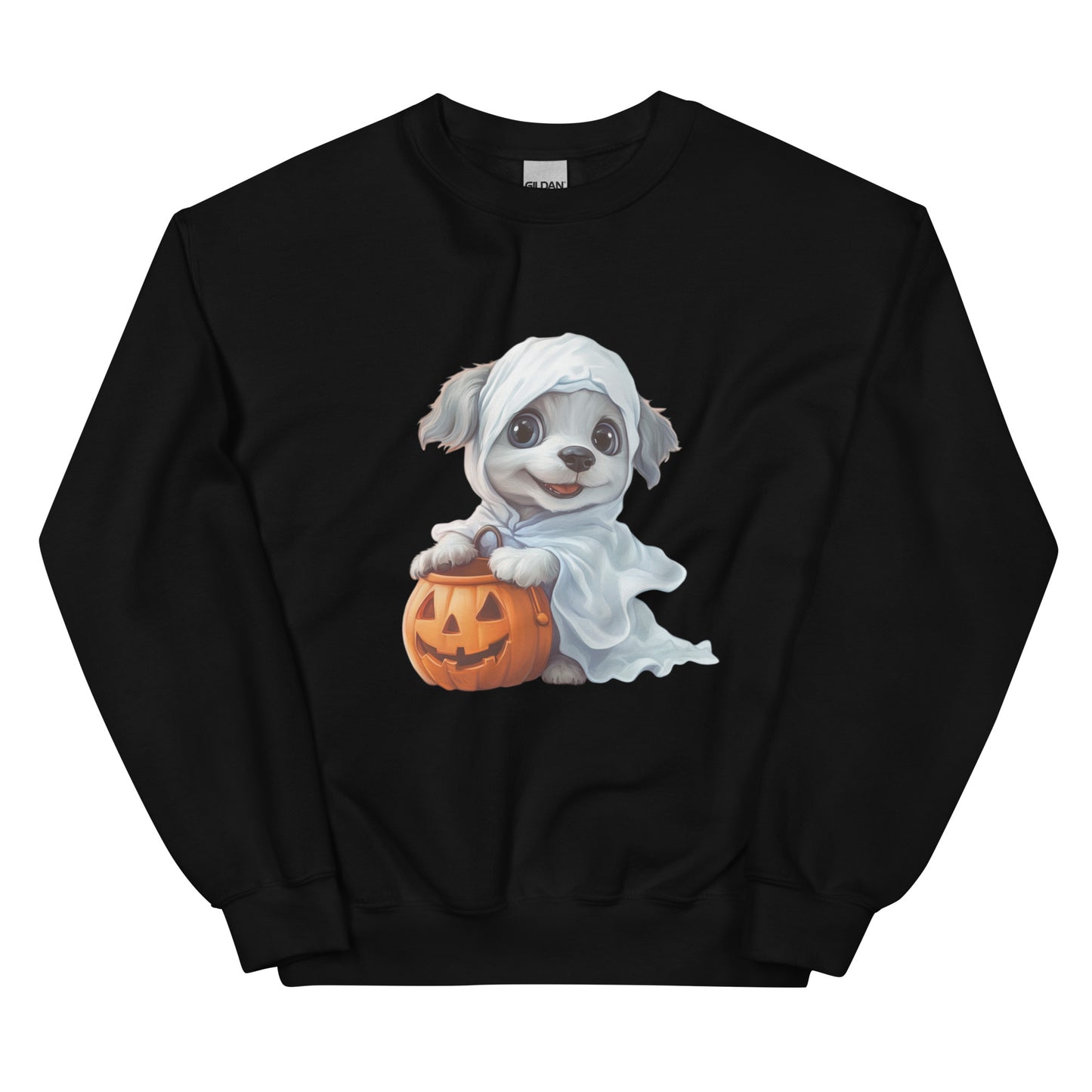 Halloween puppy sweatshirt, Lil Boo, Halloween gift, Puppy lovers, Cute puppies