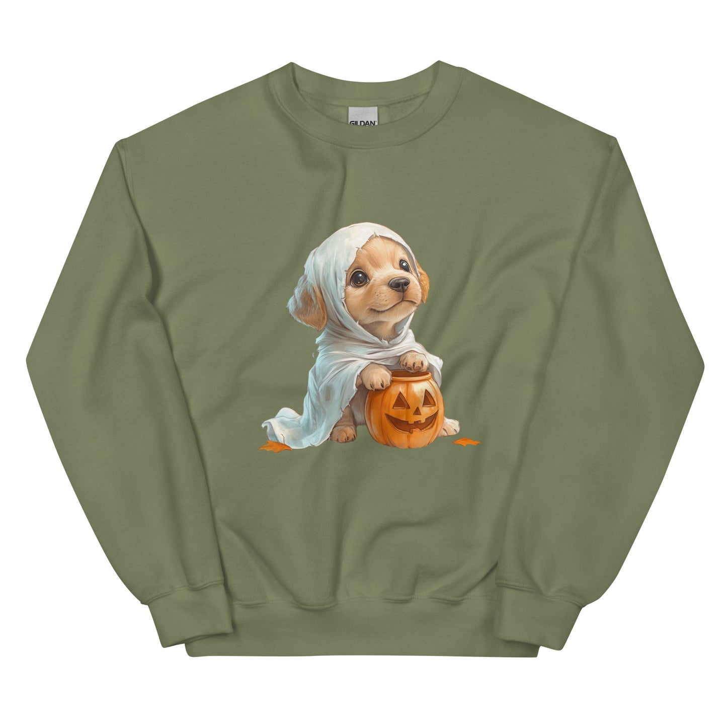 Halloween puppy sweatshirt, Lil Boo, Halloween gift, Puppy lovers, Cute puppies