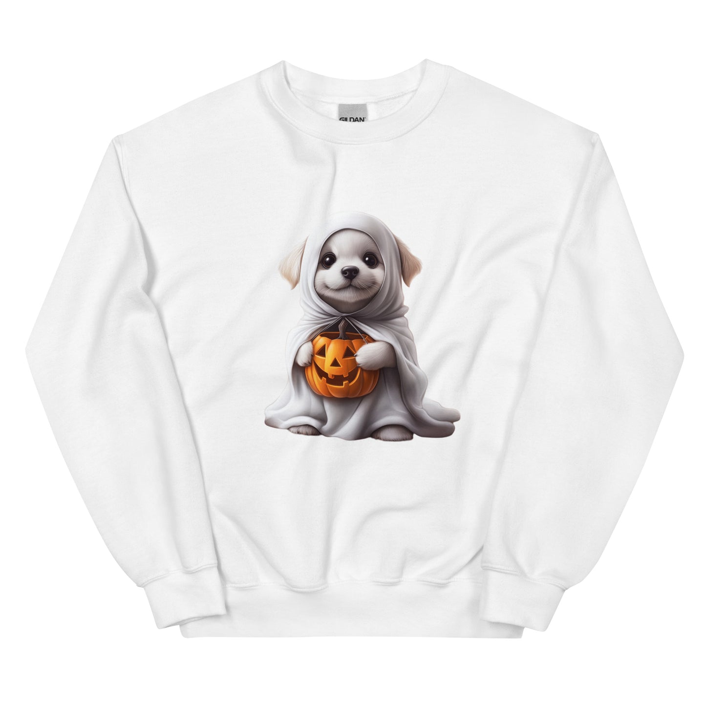 Halloween puppy sweatshirt, Lil Boo, Halloween gift, Puppy lovers, Cute puppies