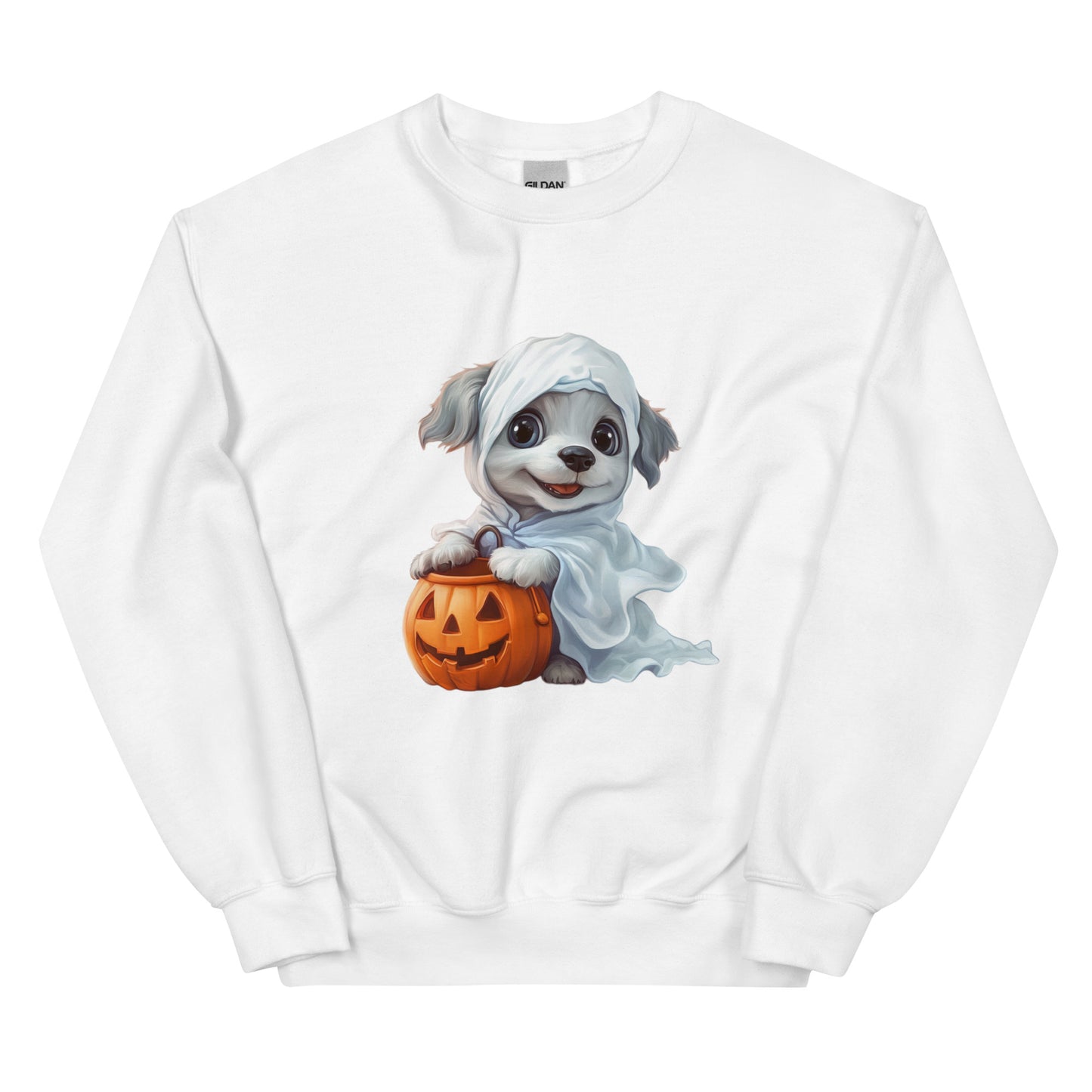 Halloween puppy sweatshirt, Lil Boo, Halloween gift, Puppy lovers, Cute puppies