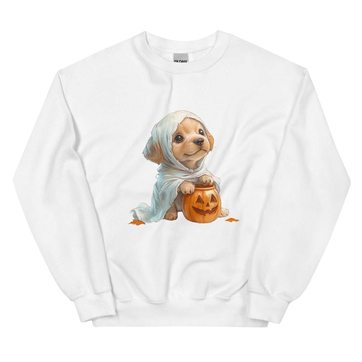 Halloween puppy sweatshirt, Lil Boo, Halloween gift, Puppy lovers, Cute puppies