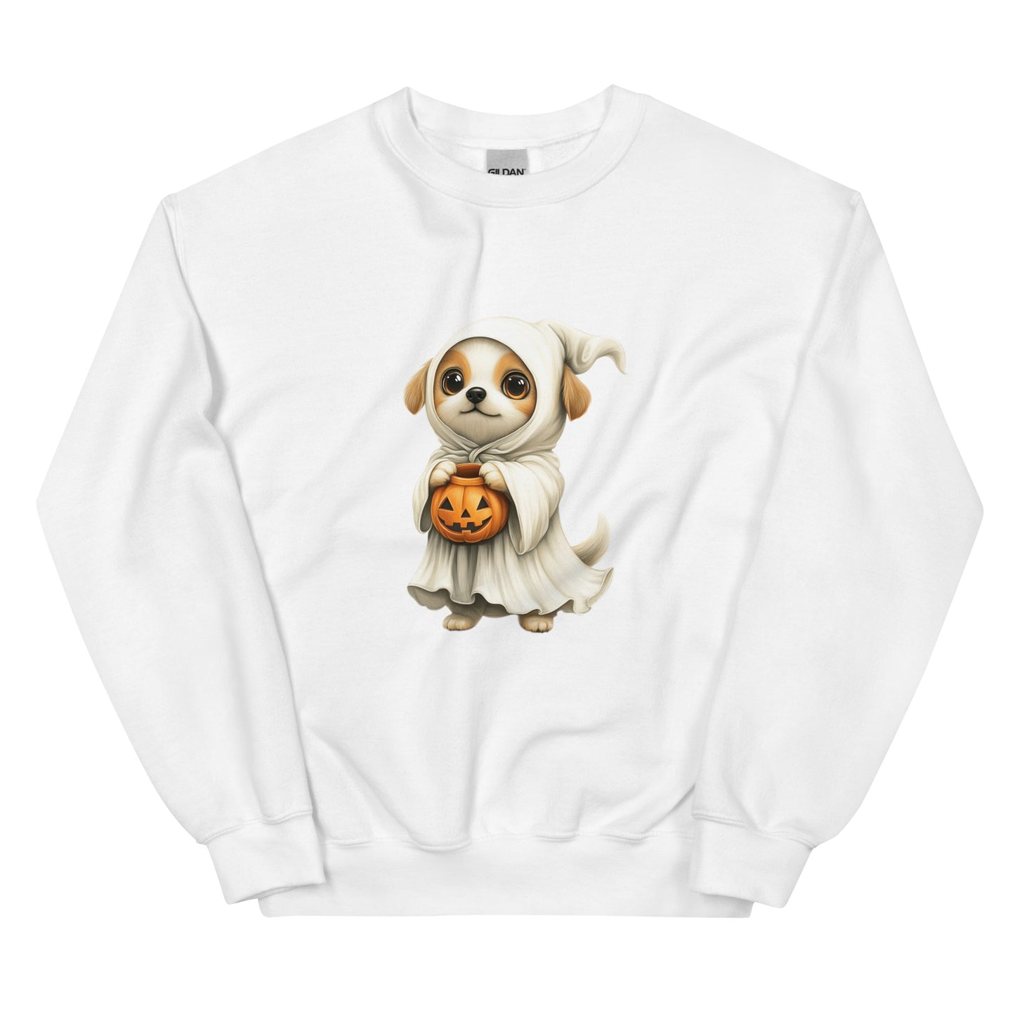 Halloween puppy sweatshirt, Lil Boo, Halloween gift, Puppy lovers, Cute puppies