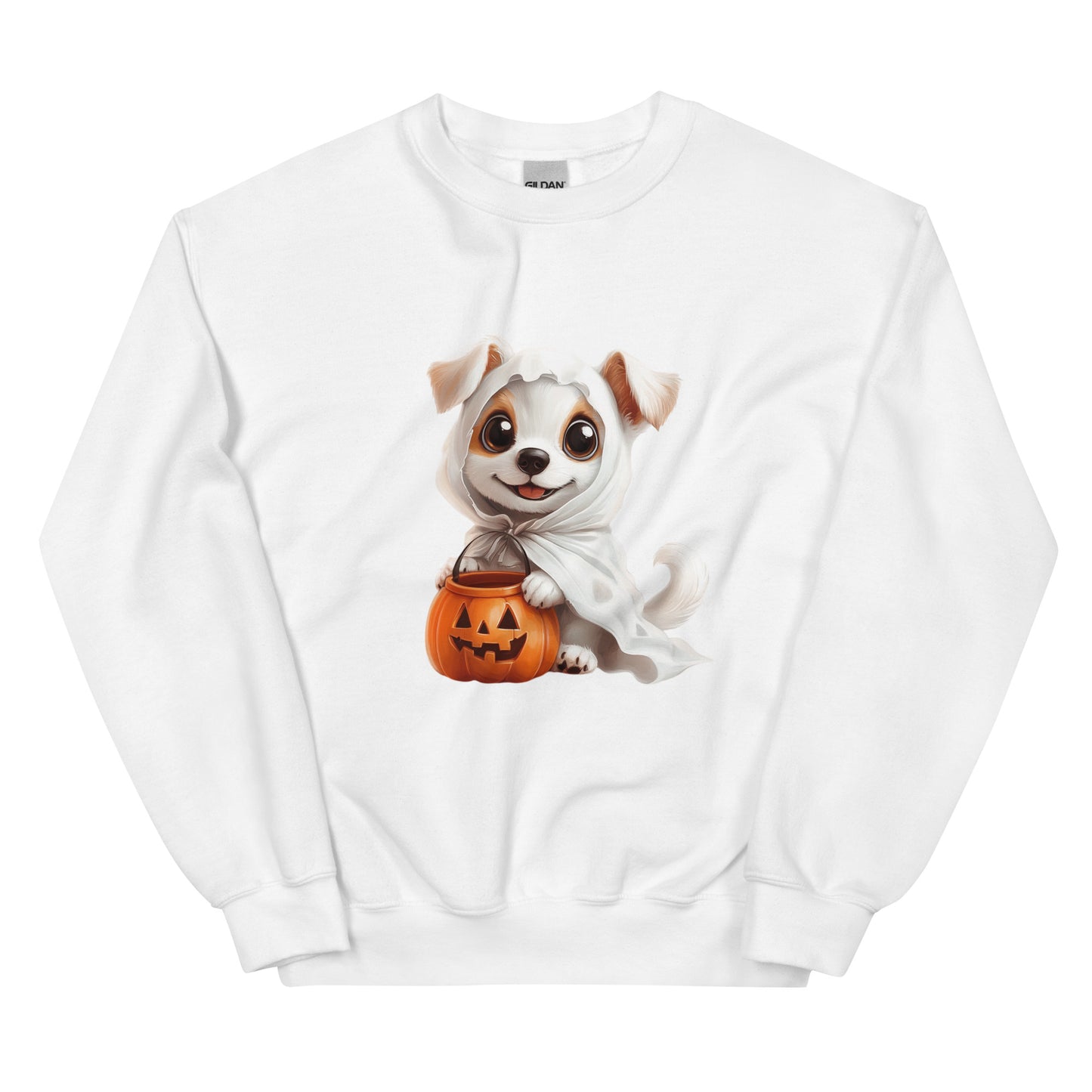 Halloween puppy sweatshirt, Lil Boo, Halloween gift, Puppy lovers, Cute puppies