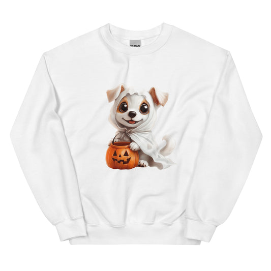 Halloween puppy sweatshirt, Lil Boo, Halloween gift, Puppy lovers, Cute puppies